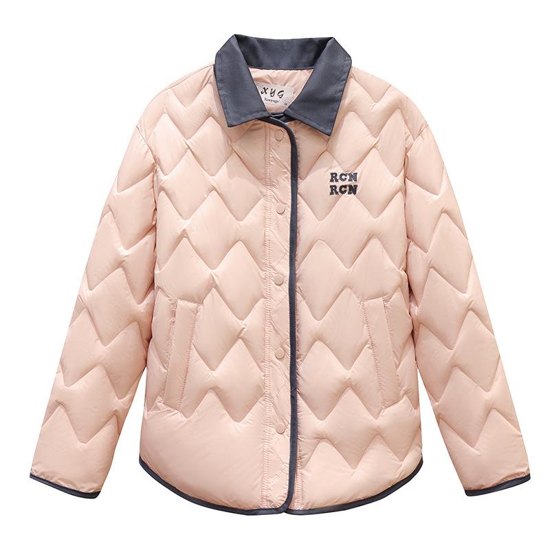 Winter New Versatile Cotton-padded Clothes, Fashionable Loose Foreign-style Cotton-padded Jackets, Lapel Jackets