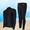 Adult Quick-Dry Long Sleeve Split Swimsuit