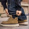 Autumn Men's Luxury Suede Leather Casual Shoes Classic Retro Outdoor Sports Leisure Shoes British Low-top Loafers Soft Men Boots