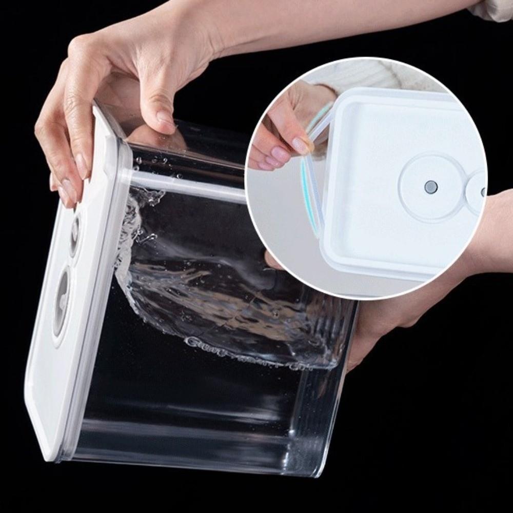 Durable Food Storage Container Vacuum Snacks Fruit Storage Box Organizer Sealed Crisper Kitchen