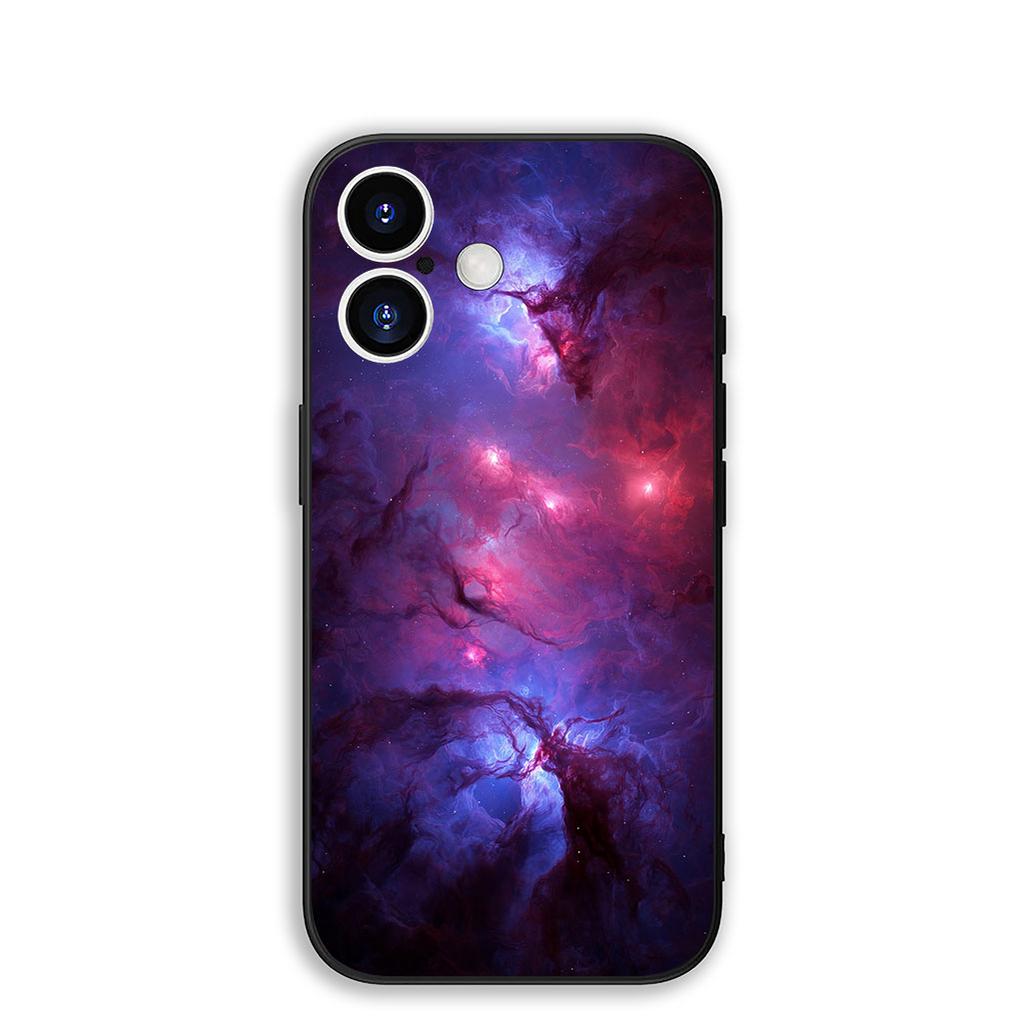 Cover for Samsung Galaxy S22 S21 S20 Fe Ultra S9 Plus + A13 A22 M21 M31 M55 M15 Protective Phone Case Universe Galaxy Stars Moon
