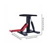 Motorcycle Lifting Stand Diamond-Plate Steel Frame for Workshop