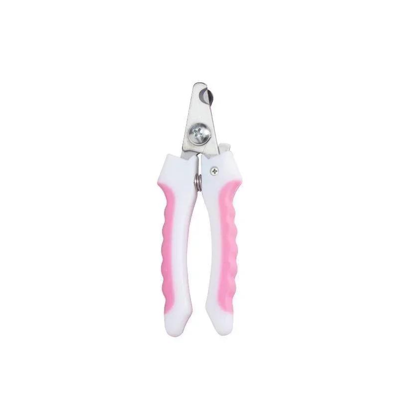 

Pet Nail Clippers Dog Cat Nail Clipper Pet Claw Care Grooming Trimmers Pet Grooming Supplies S розовый