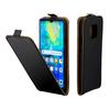 Étui à rabat vertical style business en TPU et cuir pour Huawei Mate 20 Pro, avec emplacement pour carte (Noir)