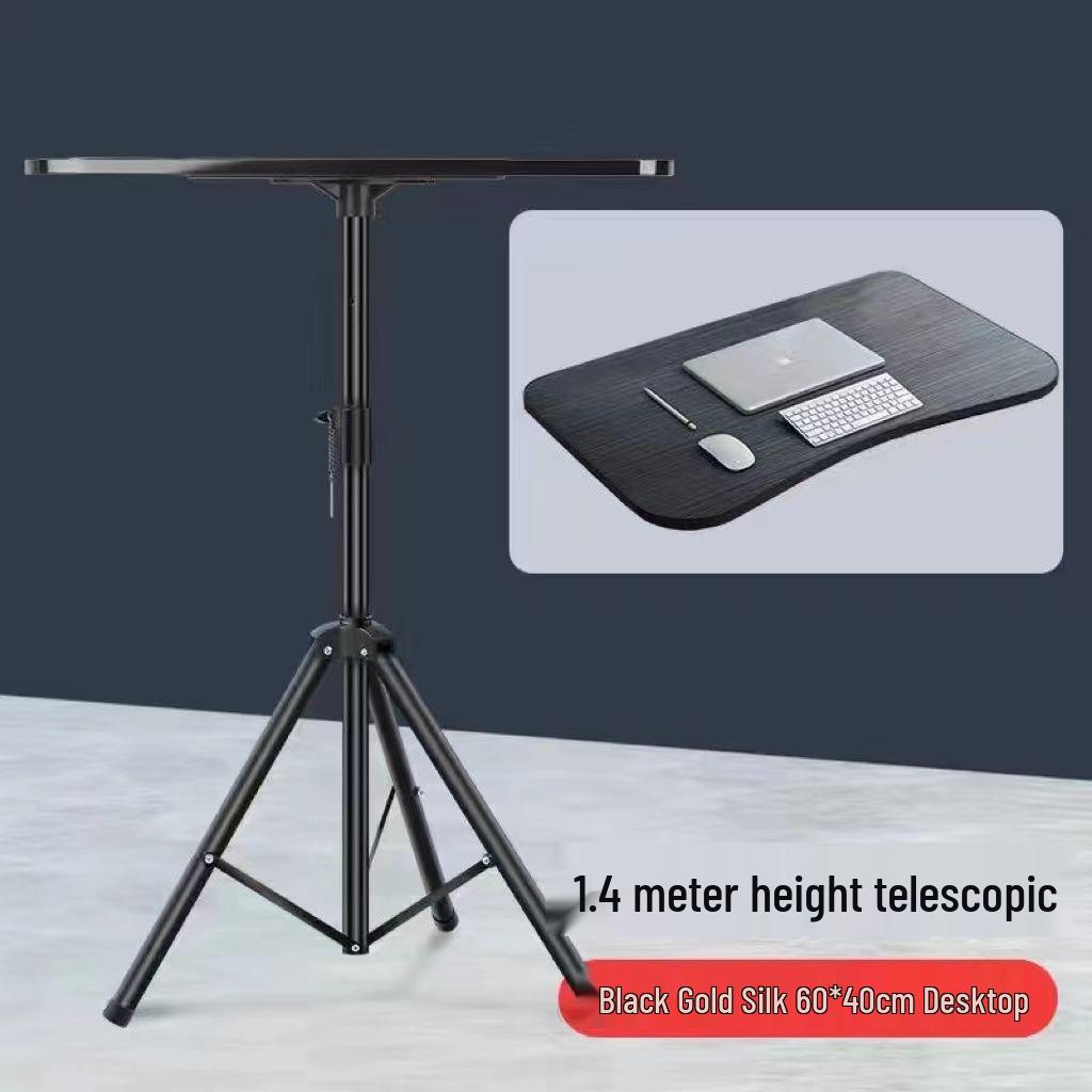 Portable Foldable Laptop Stand & Desk Riser for Office, Desktop, or Streaming