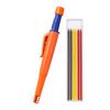 Plastic Woodworking Marker Pen Graphite Leads Deep Hole Pencil  Construction Marking
