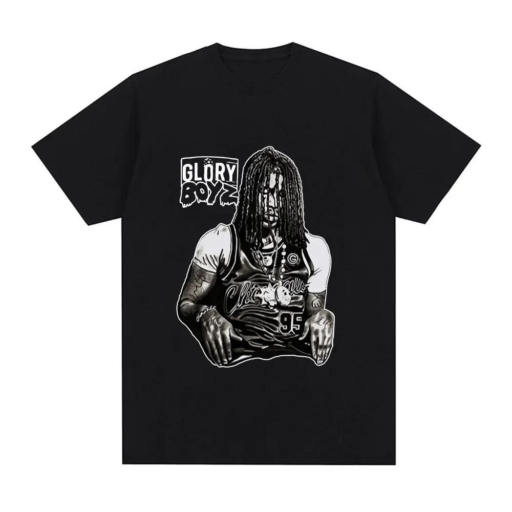 Rapper Chief Keef For President T Shirt Unisex Fashion Casual Short Sleeve Tshirt Aesthetic Vintage Oversized Tshirts Streetwear