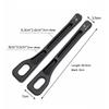 2Pcs Car Seat Gap Filler Side Seam Plug Leak-proof Strips For Alfa Romeo 147 MiTo Giulia 156 159 Stelvio 4C 8C Giulietta Volante