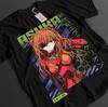 Neon Genesis Evangelion Shirt Asuka T-Shirt Shinji Rei Top Eva Misato Anime T-Shirt