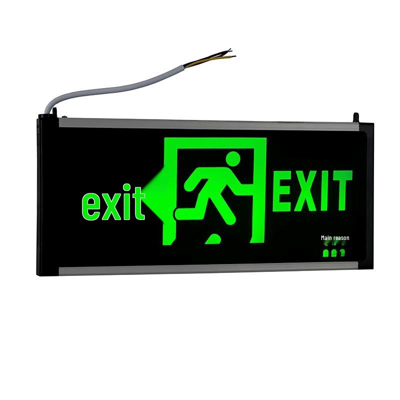 SIBEISONG Emergency Evacuation Sign CN plug (adapter included)