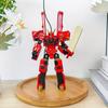 Dual Form Transformation Toy Joint Movable Creative Ice Cream Robot Mecha Model Ornament Simulated Ice Cream Puzzle Transformation Toy