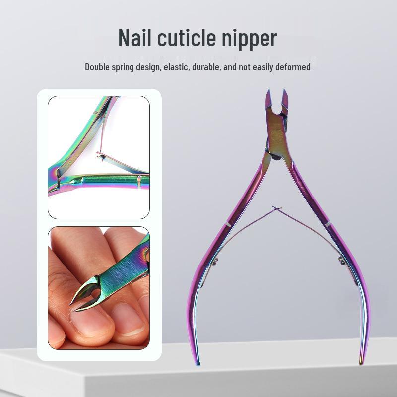 Stainless Steel D501 Cuticle Remover Scissors - Nail & Hand Care Scissors for Ingrown Nails & Manicure