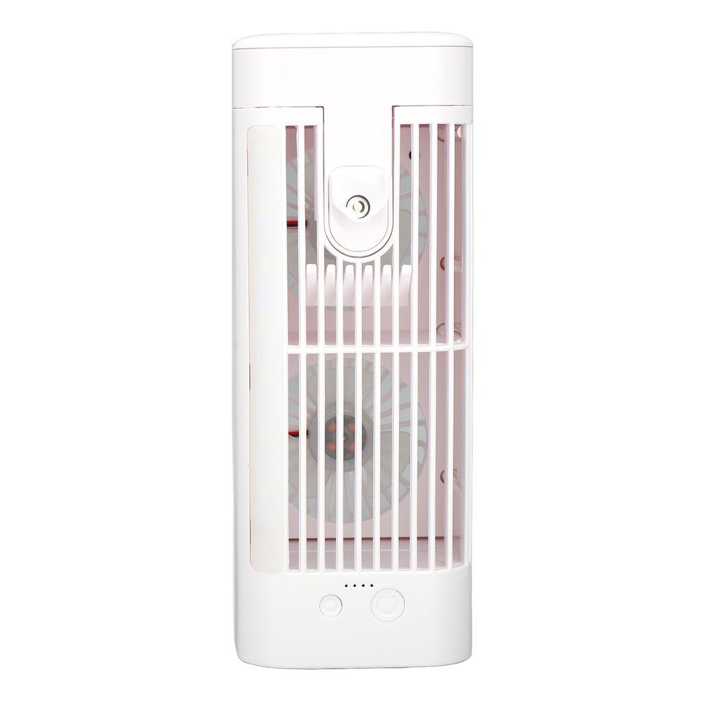 Portable Air Conditioner Fan USB Personal Evaporative Air Cooler with 3 Speeds Night Light 120ml