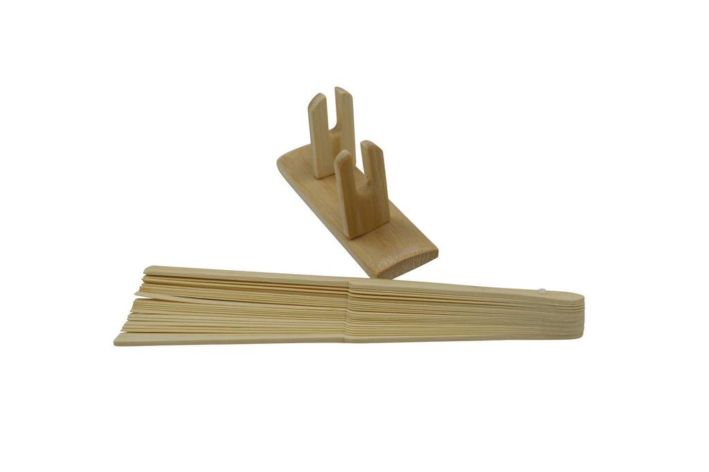 Smiti Fan Plain White 7 inches Unisex 25 5 Ribs Ribs, Wood, Wood, (21 cm), Size, Ribs,