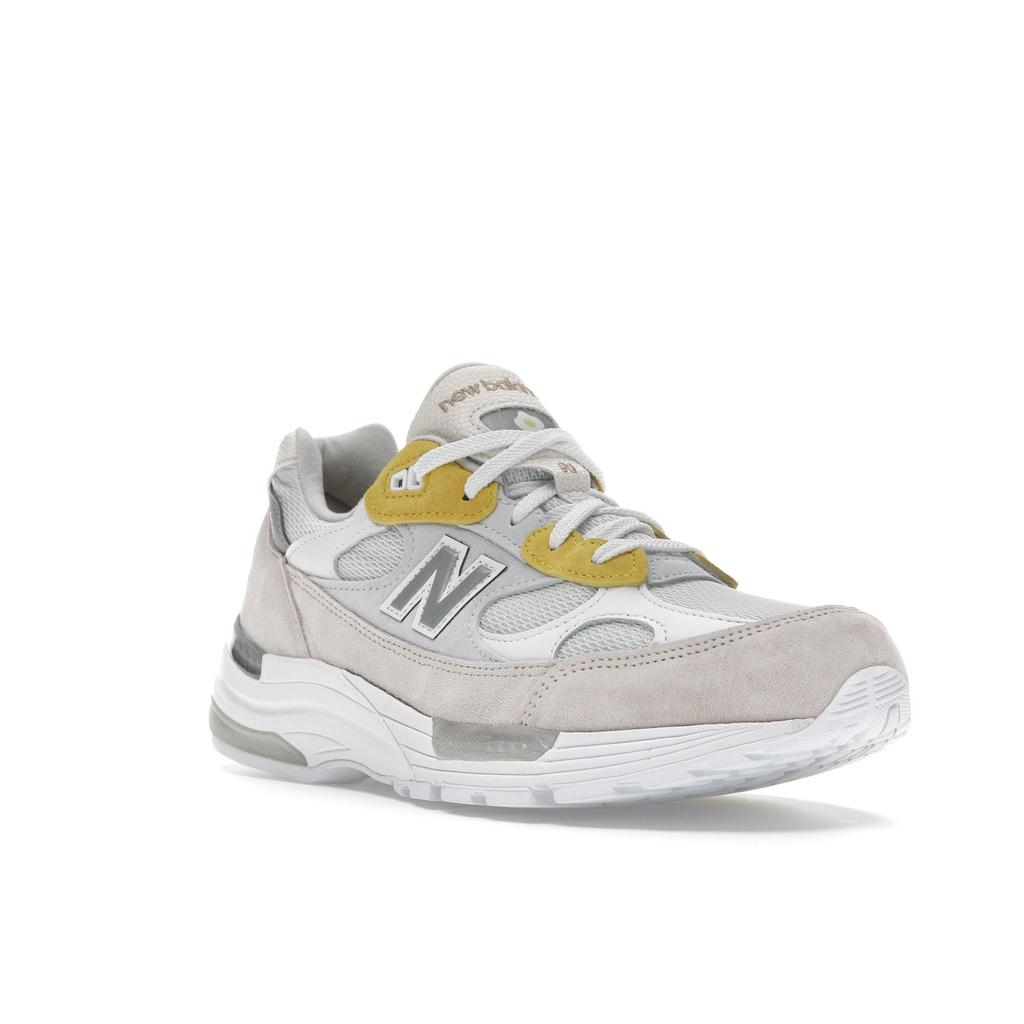 Paperboy Paris x New Balance 992 Made in USA Fried Egg Unisex Sneakers Cream Nimbus-Cloud Yellow M992PB1