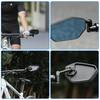Bicycles 360 Degree Rotatable Handlebars Rearview Reflector Safety Mirror Adjustable Handlebar Bikes Rear View Mirror