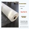 EVA Elastic Hot Melt Double-Sided Adhesive Satin Fabric - Washable, Breathable, Heat-Resistant White Film.
