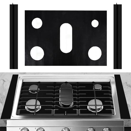 Stove Cover Easy to Clean Stove Top Protector Set Oil Stain Resistant Stove Top Cover Guard for Home Kitchen