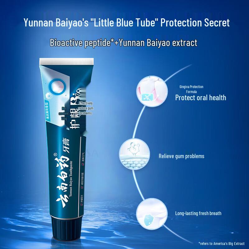 Yunnan Baiyao Active Peptide Toothpaste
