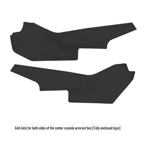 Tesla Model Y Anti-Kick TPE Corner Protector for Center Console Sides