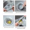 ZISIZ Kitchen Sink Drain Strainer Mesh Bag