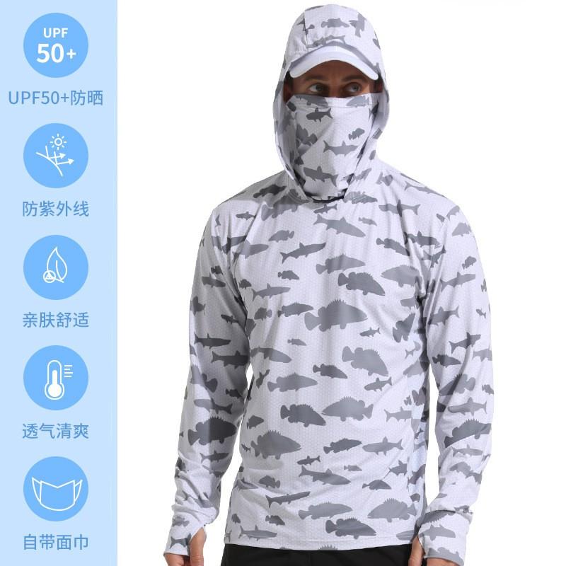 Ultra Lightweight UPF50 Sun Protection Hooded Jacket Fishing Hiking Outdoor Activities Men Women