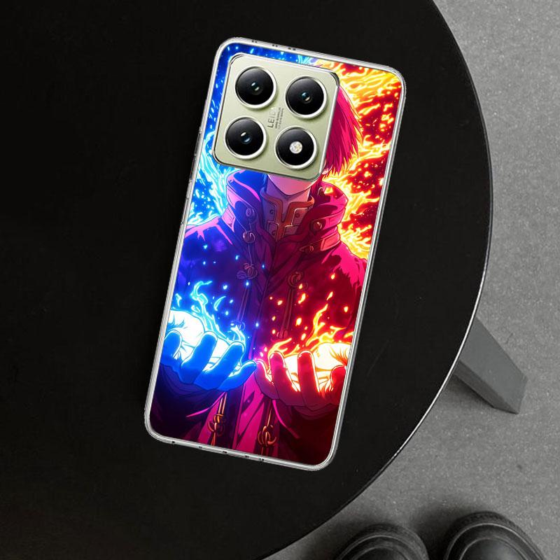 Todoroki Shoto MHA My Hero Phone Case Cover for Xiaomi Redmi Note 15 14 13 12 11 Pro Plus 14S 12S 11S 11T 11E 10S 10 Customized