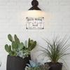Vintage Tin Sign Farmhouse Bathroom Wall Decor Metal Plaque Rustic