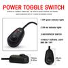 300W Universal LED Light Bar Wiring Harness Kit 16AWG with 12V 40A Relay On Off Switch for Off Road Truck SUV ATV UTV Boat