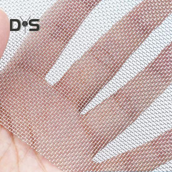 4 Stück weit verbreitetes Lüftungsgitter, hochfest, universell, 1 mm Löcher, quadratisches Drahtgeflecht