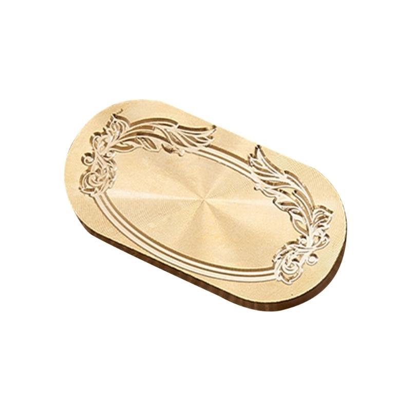 Brass Wax Seal Stamp Photo Frame Series Sealing Wax Stamp for Envelope Wedding