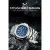 Specht & Söhne Men's Classic 5980 Watch Japan VH60 Movt Luminous AR Coating Sapphire Crystal Steel Wristwatches 50M Waterproof