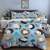 Funny Friends Print Bedding Set Duvet Cover 1 Duvet Cover 2 Pillowcases Adult And Children Bedding Set Luxury TV Show Pattern