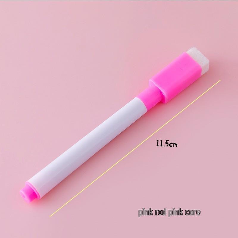Creative Erasable Whiteboard Marker with Brush Tip - Water-Based Colored Pen for Kids' Drawing