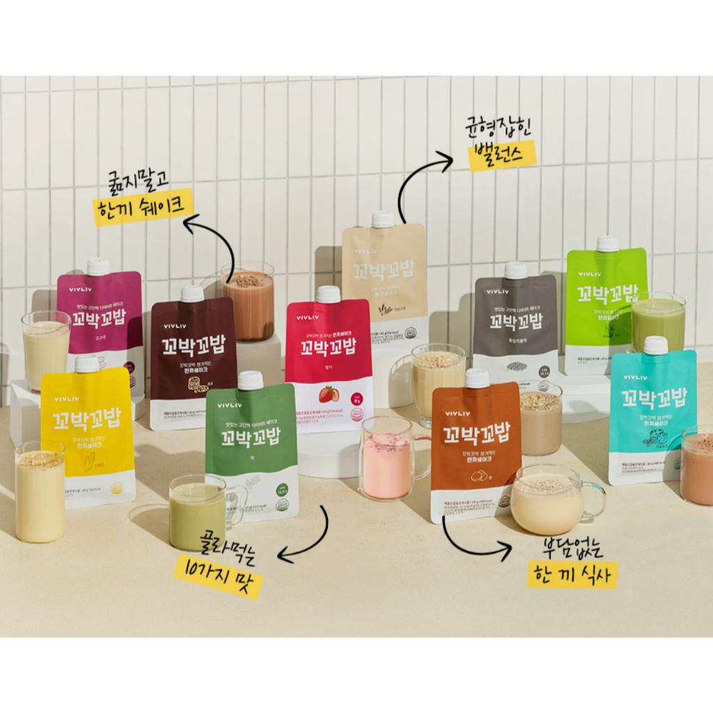 VIVLIV Protein Light Shake Kkobak Kkobab 10 Geschmacksrichtungen