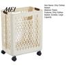 Laundry Hamper for Bathroom Collapsible Hamper, Space Saving with Comfortable Handles Design, Bag Large Capacity Dirty Clothes Basket, Bedroom