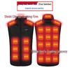Men's Dual Control USB Heated Vest - 11 Zone, 3 Temperature Settings for Winter