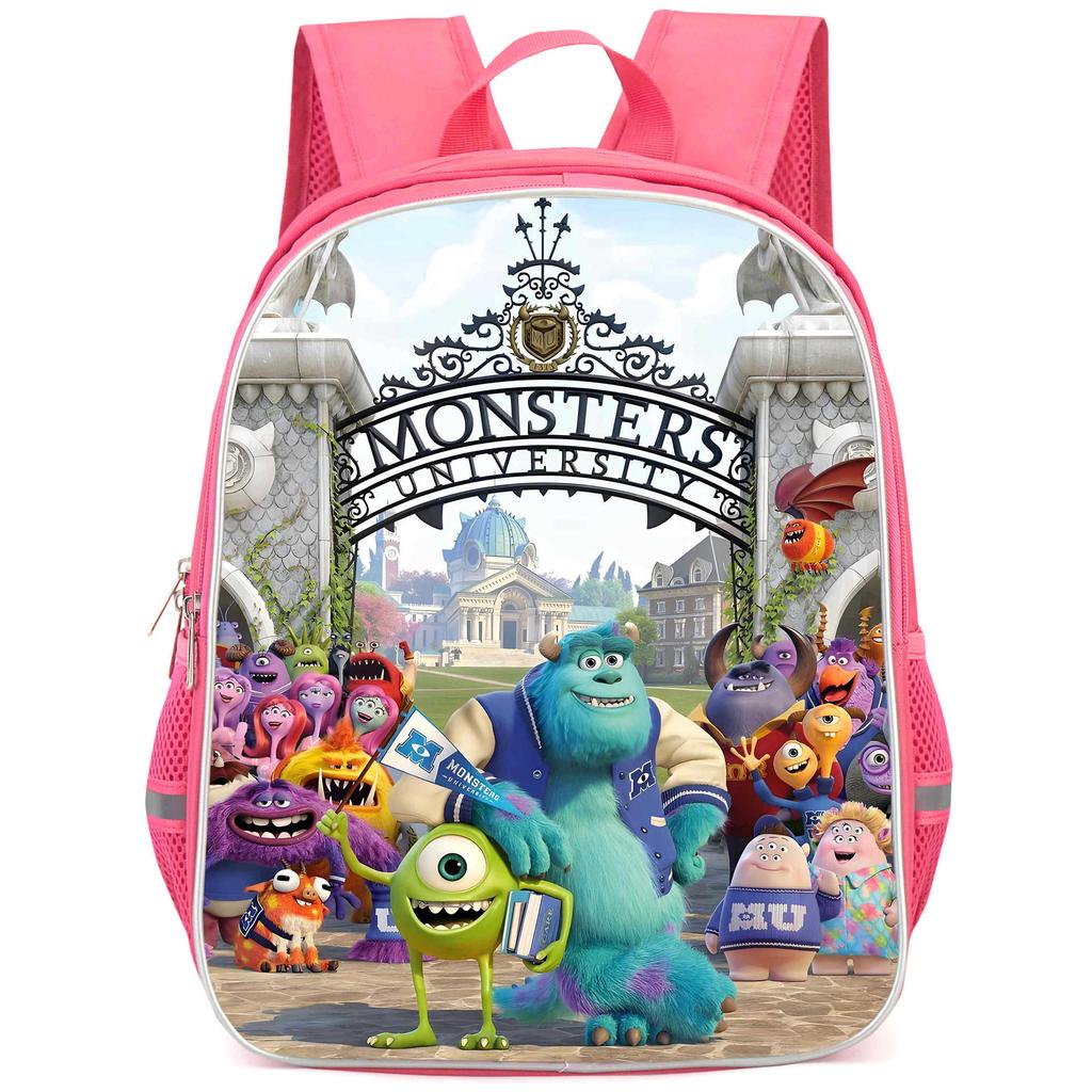 Monsters, Inc School Bag High Definition Printing Casual Lightweight Backpack