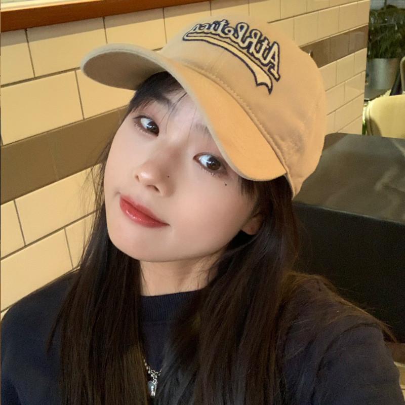 Look Summerready Washed Baseball Cap For Women With Breathable Cotton Fabric