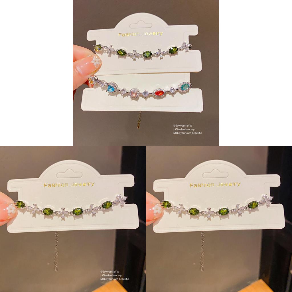 Geometric Heart Charm Bracelet With Silver Finish For Women Gift Holiday