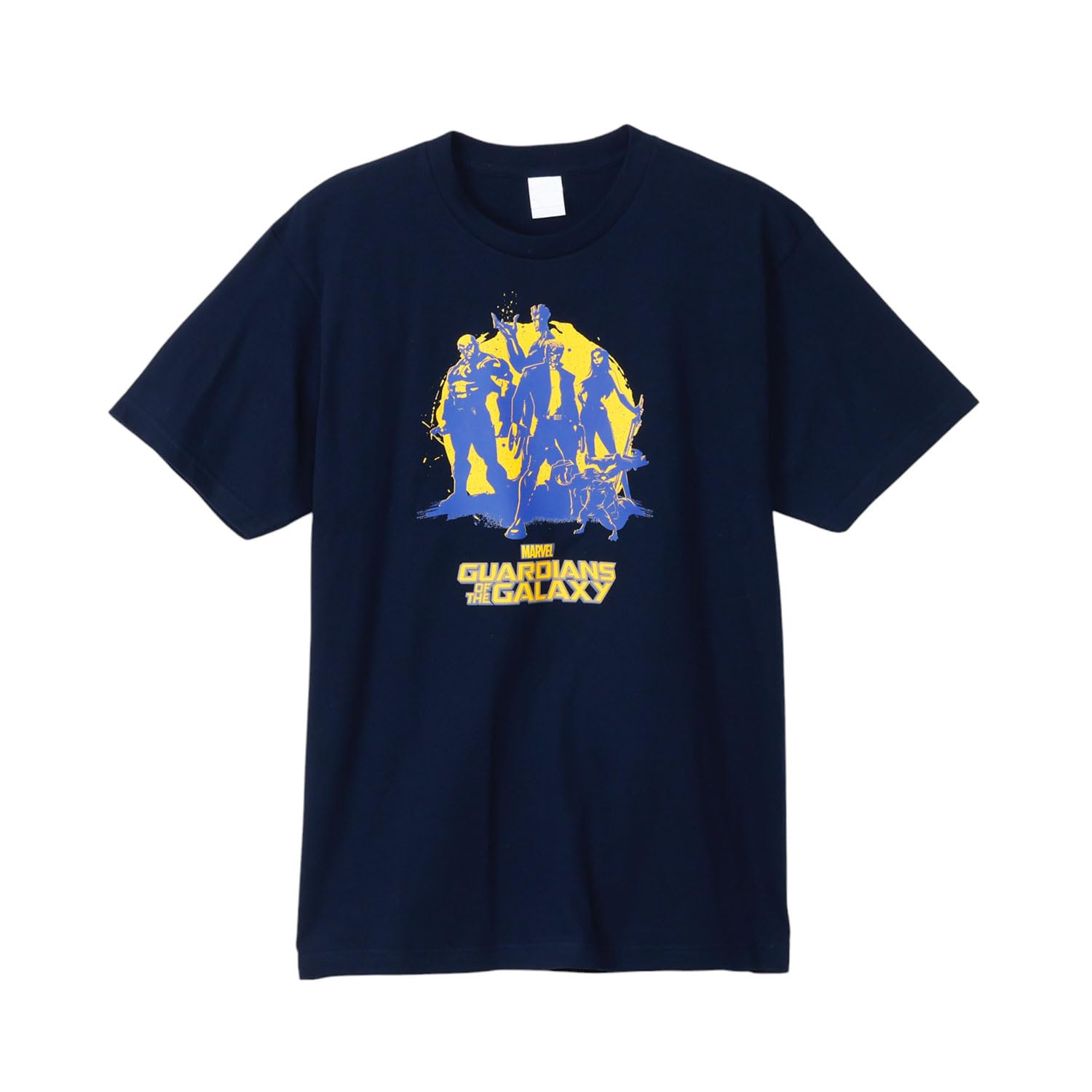 

Small Planet Marvel 50 Design T-Shirt 32/Guardians of the Galaxy/5 Characters, Large, Navy