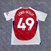 Cross-border Delivery 242526 Arsenal Short-sleeved Jersey, Star Number, Quality Printing Number, Spot Size T-shirt, Rest Assured To Shoot