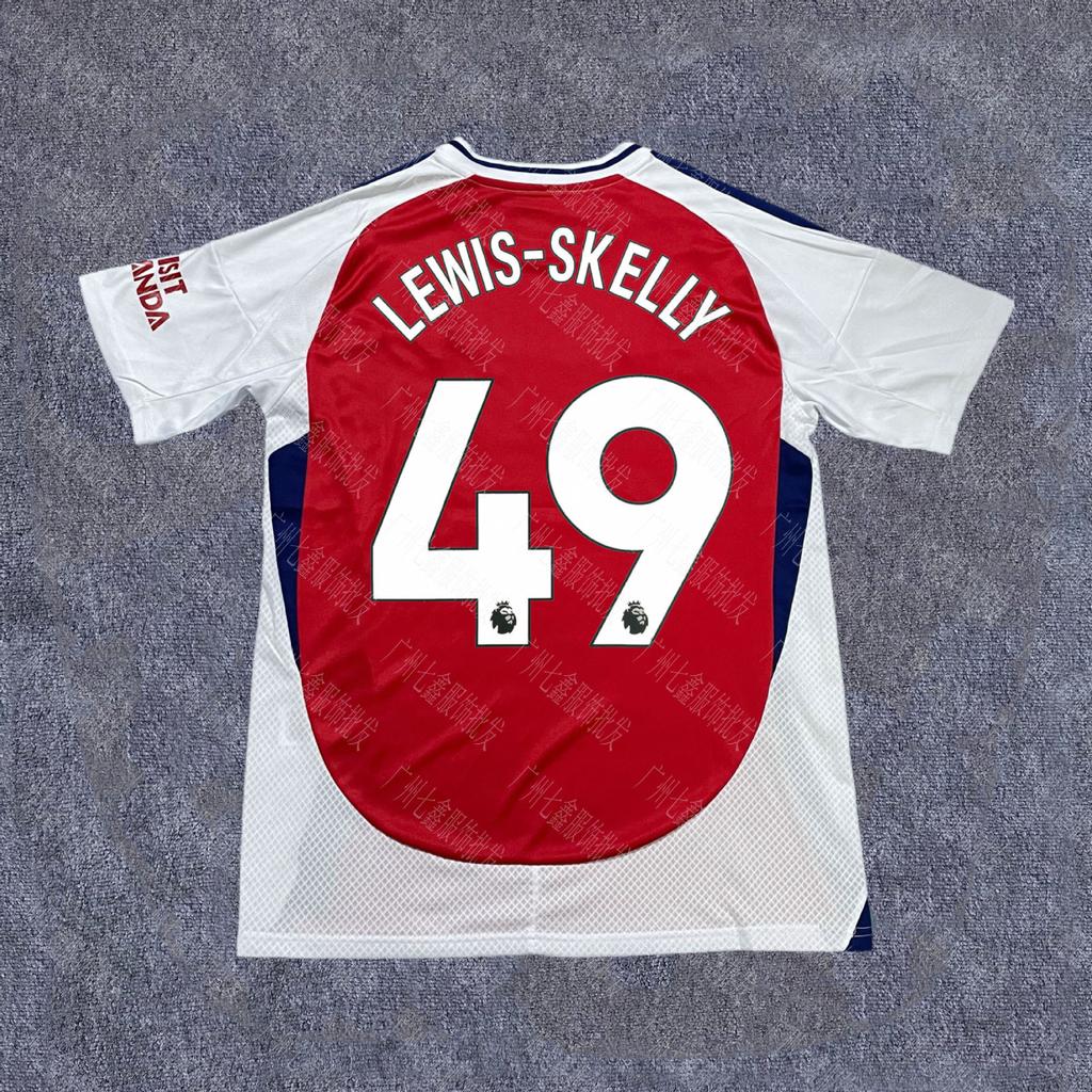 Cross-border Delivery 242526 Arsenal Short-sleeved Jersey, Star Number, Quality Printing Number, Spot Size T-shirt, Rest Assured To Shoot