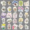 50 Pcs Waterproof Maltese Puppy Angel Stickers for Decoration