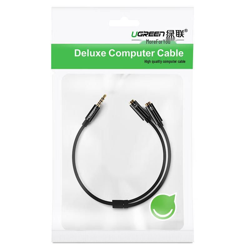 Ugreen 3.5mm Headphone Mic Splitter Cable
