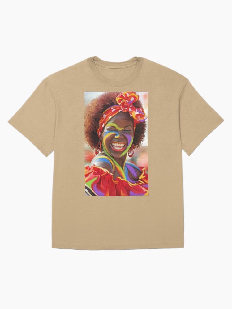 Celia Cruz Das Leben ist ein Karneval (Karneval von Barranquilla) - Negrita Puloy Impressionismus - Magischer Realismus Oversized T-Shirt