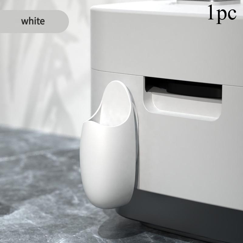 1pc Practical Multifunctional Rice Cooker Accessory Lunch Spoon Holder Kitchen Rack Storage Hooks Lunch Spoon Storage Hook Clip