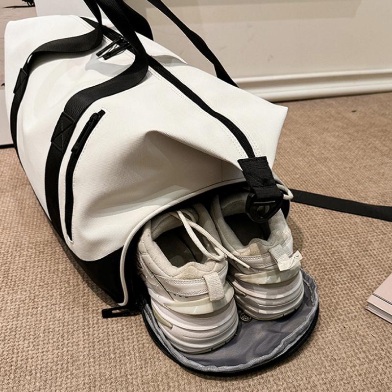 Large-Capacity Dry-Wet Separati Fitness Bag Yoga Sports Tote Outdoor Short-Trip Travel Luggage Bag Comfortable