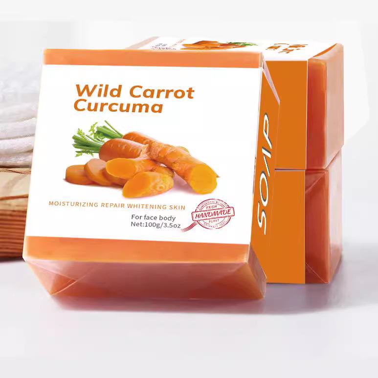 Silk, Sea Salt, Ginseng Horse Oil, Ginger, Essential Oil, Turmeric Handmade Soaps