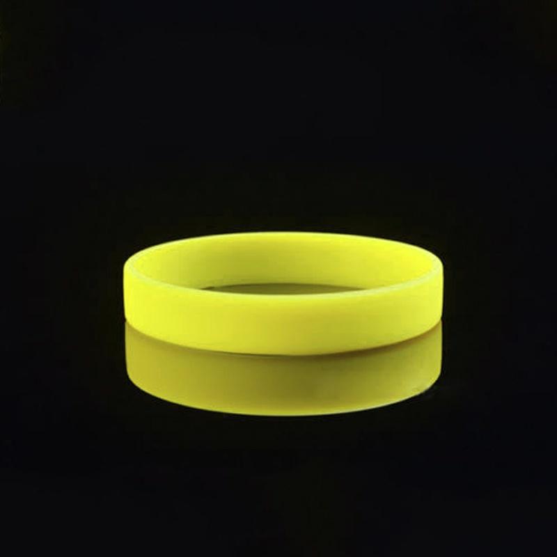 New 12 Colors Sport Silicone Rubber Bracelet Rubber Wristband Men And Women HICA